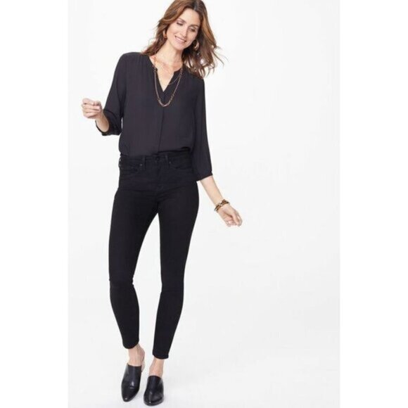 NYDJ Ami High Waist Stretch Super Skinny Jeans Size 0 - Picture 1 of 3